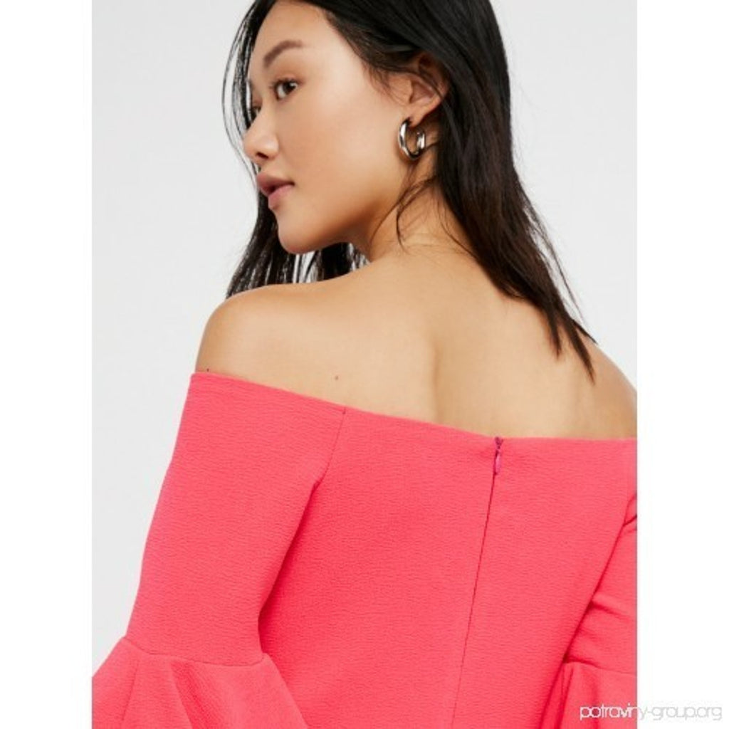 NEW Free People Backstage $154 Women's Pink Let's Dance Mini Dress XS