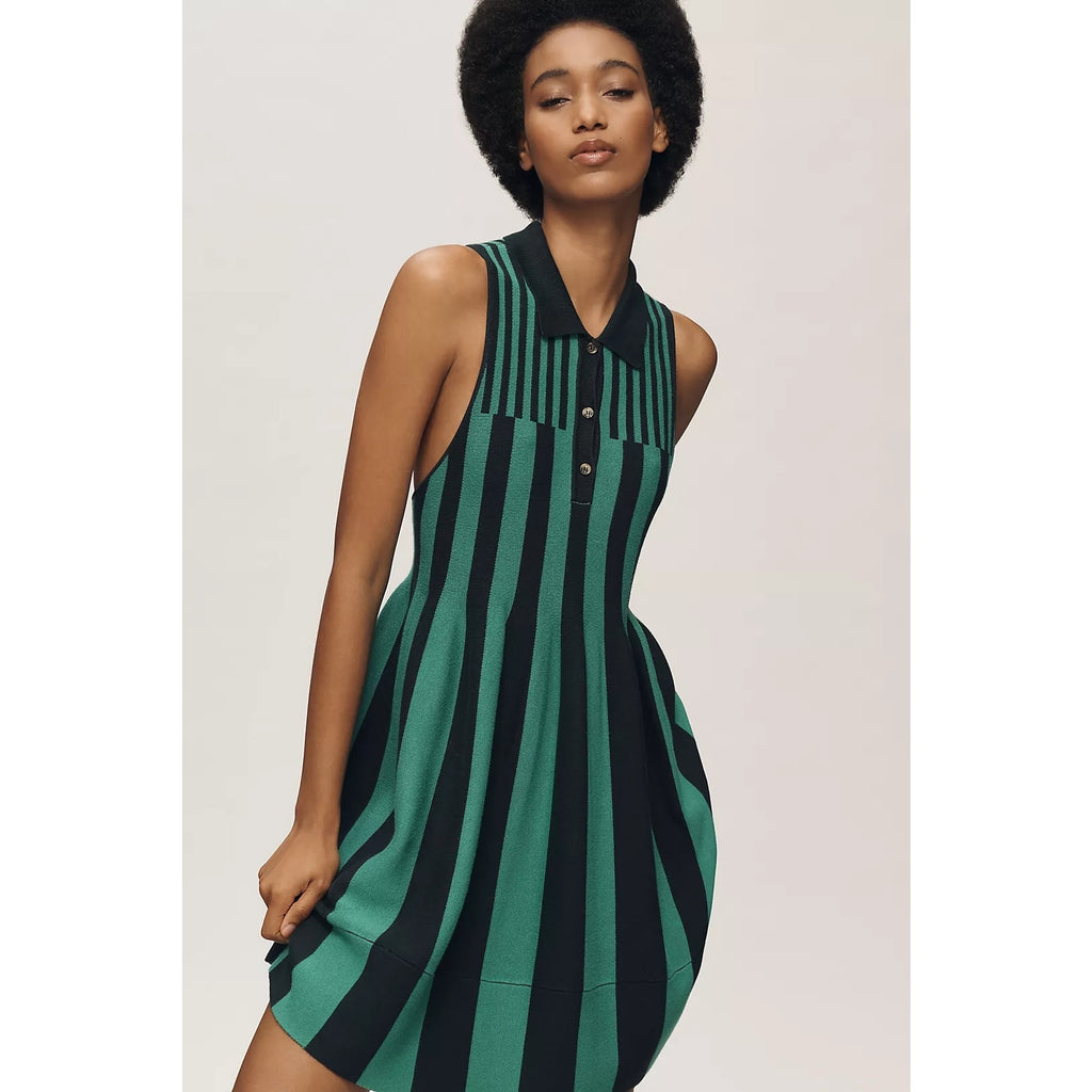 Anthropologie Maeve Sleeveless Knit Mini Swing Dress