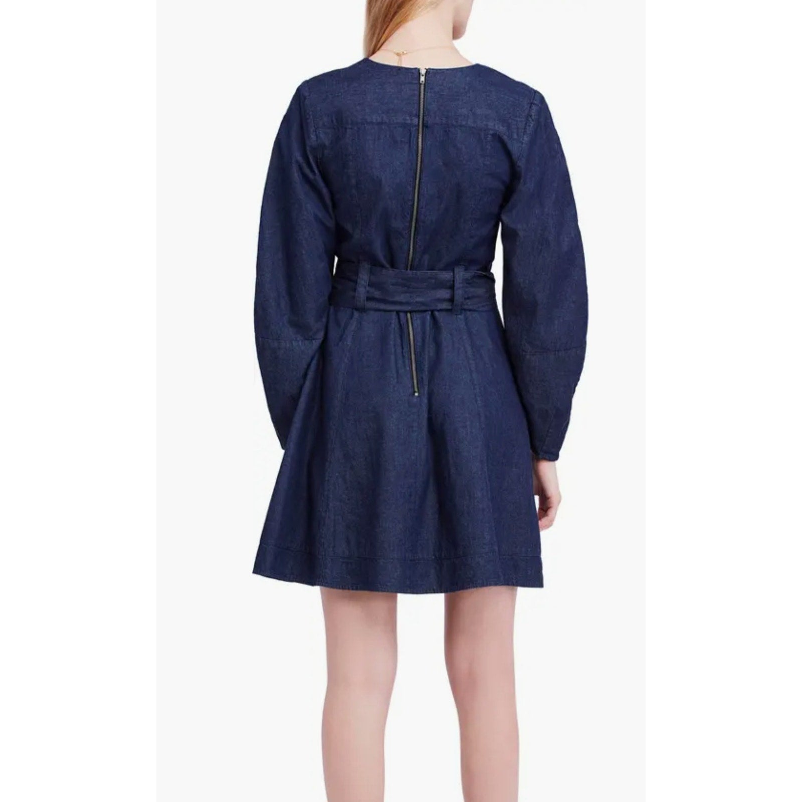 Free People Boho-Chic Karmen Chambray Dress