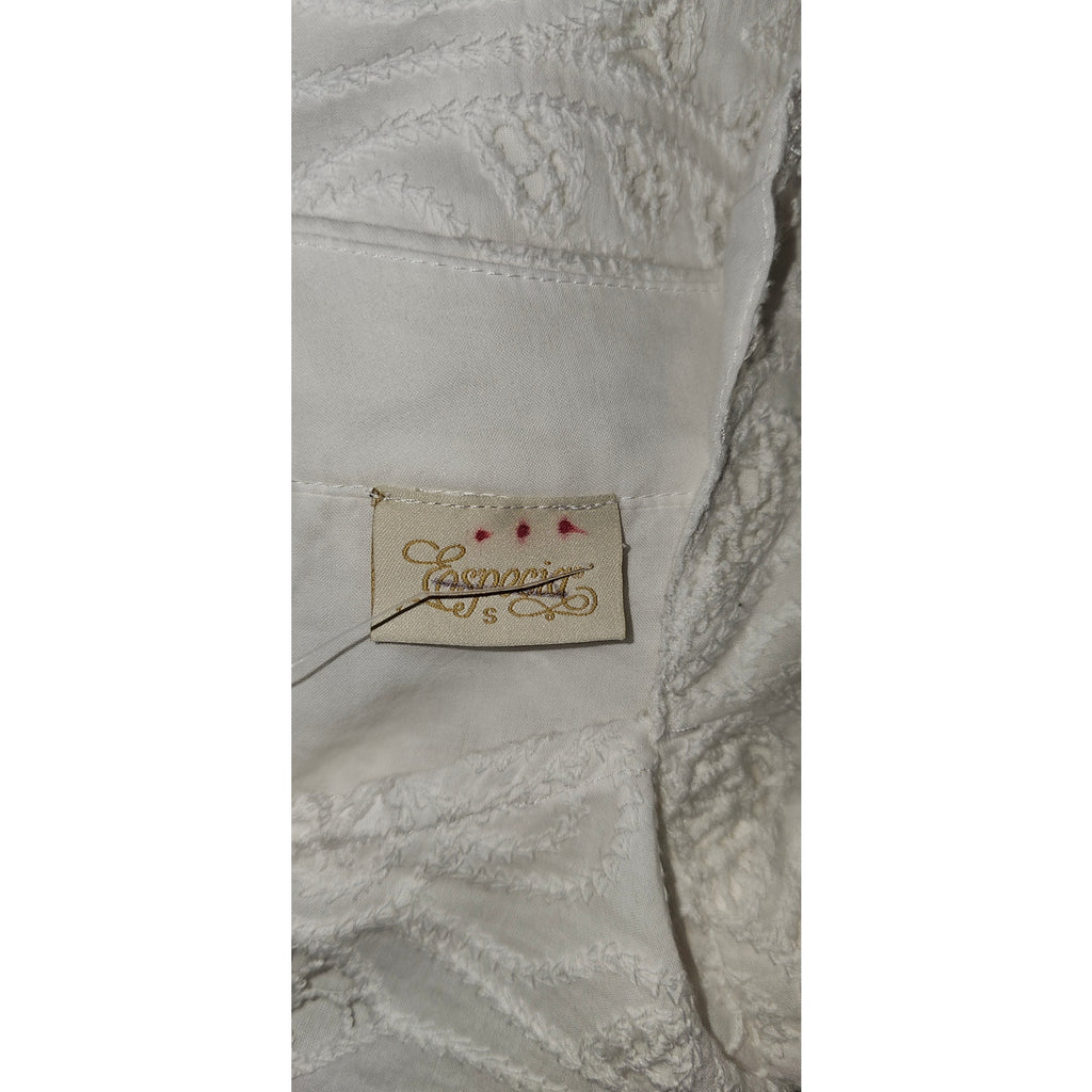 New Free People Especia Memoria Lace Maxi Dress $350 SMALL Off-White Keyhole
