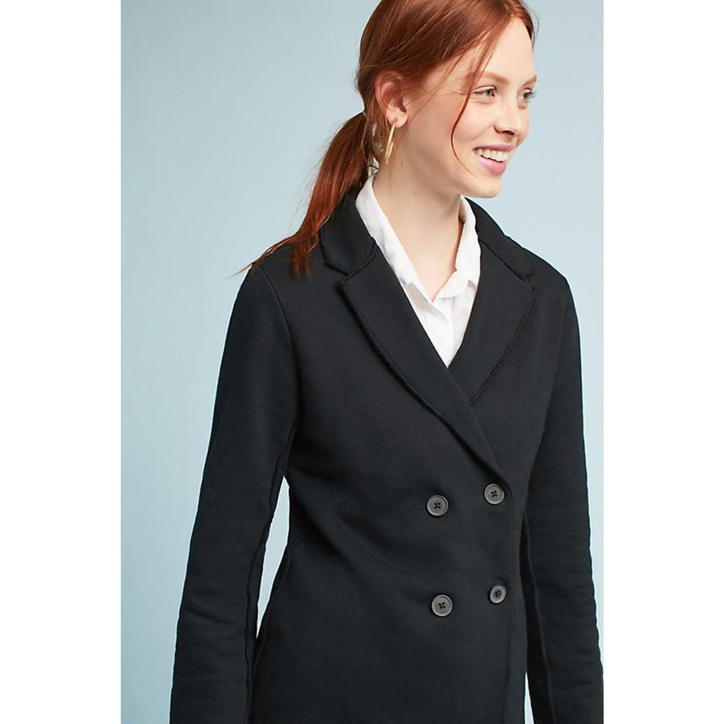 New Anthropologie x George Loves Braelynn Blazer $185 BLACK Small S