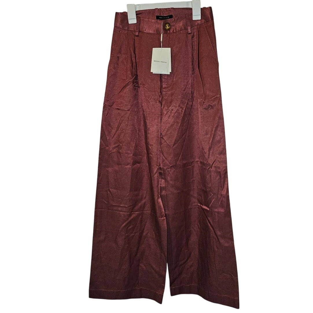 New Anthropologie Magali Pascal Audra Pants $345 SMALL Rose