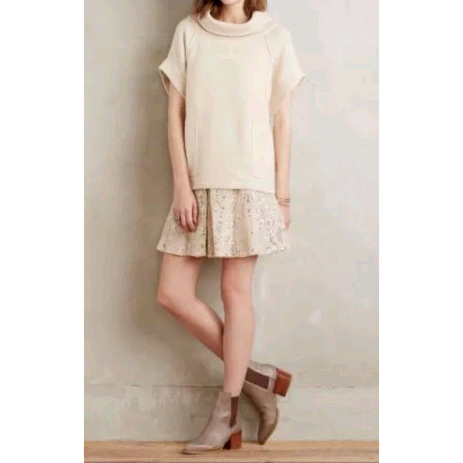 New Anthropologie Sequins Mezza Mini Skirt by Plenty by Tracy Reese $228 Size 12