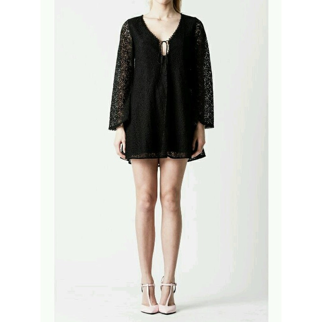 NWOT Urban Outfitters Love Sadie Bell Sleeve Mini Dress Size M Retails for $100