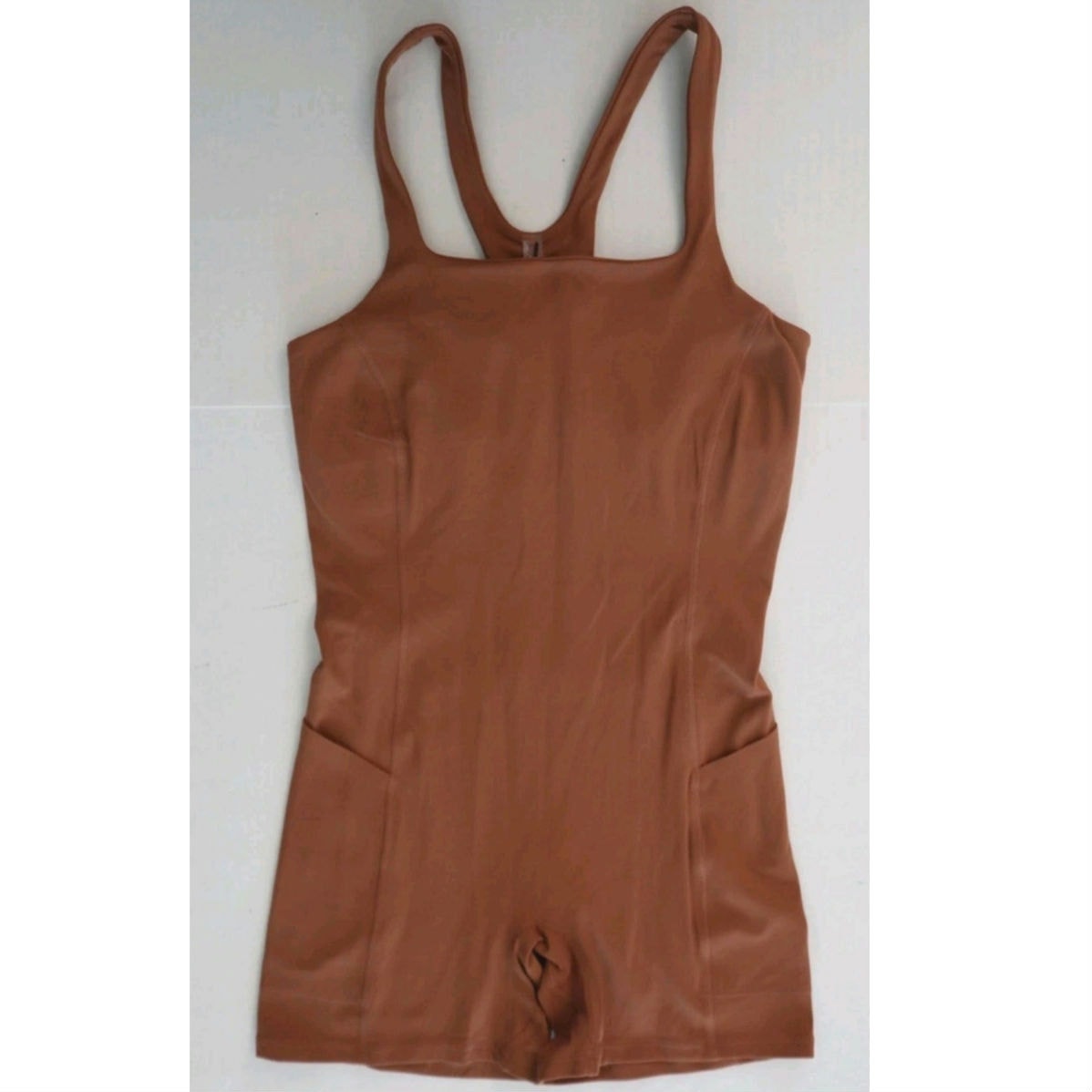 New Free People FP MOVEMENT Never Better Runsie $78 SMALL Sequoia