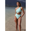 New Free People x Beach Riot Celine Ribbed One-Piece Swimsuit $148 SMALL Mint