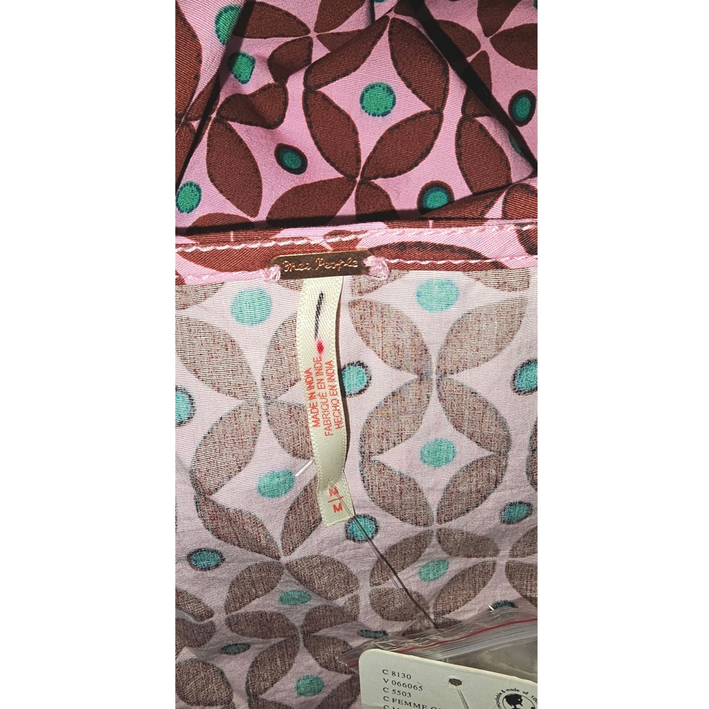 FREE PEOPLE Oakley Mini Dress $128 MEDIUM Femme Combo RUCHED Pink