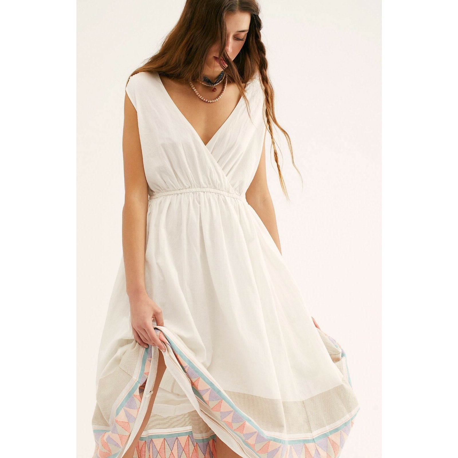 NEW Free People Endless Summer Lulu Midi Dress Size Large