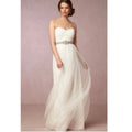 New Anthropologie BHLDN Jenny Yoo Annabelle Convertible Maxi Dress $260 Sz 6