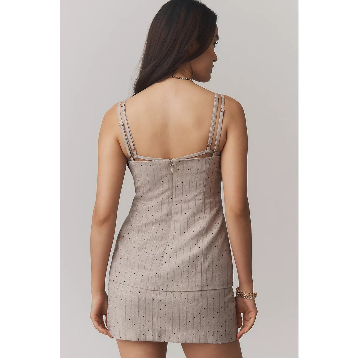 Anthropologie Maeve Structured Blazer Dress MEDIUM Neutral Anthropologie