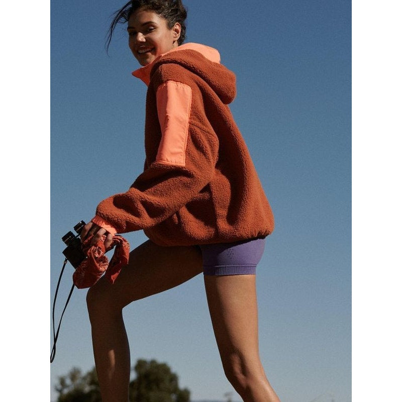 New Free People FP MOVEMENT Lead The Pack Pullover Fleece $98 X-SMALL