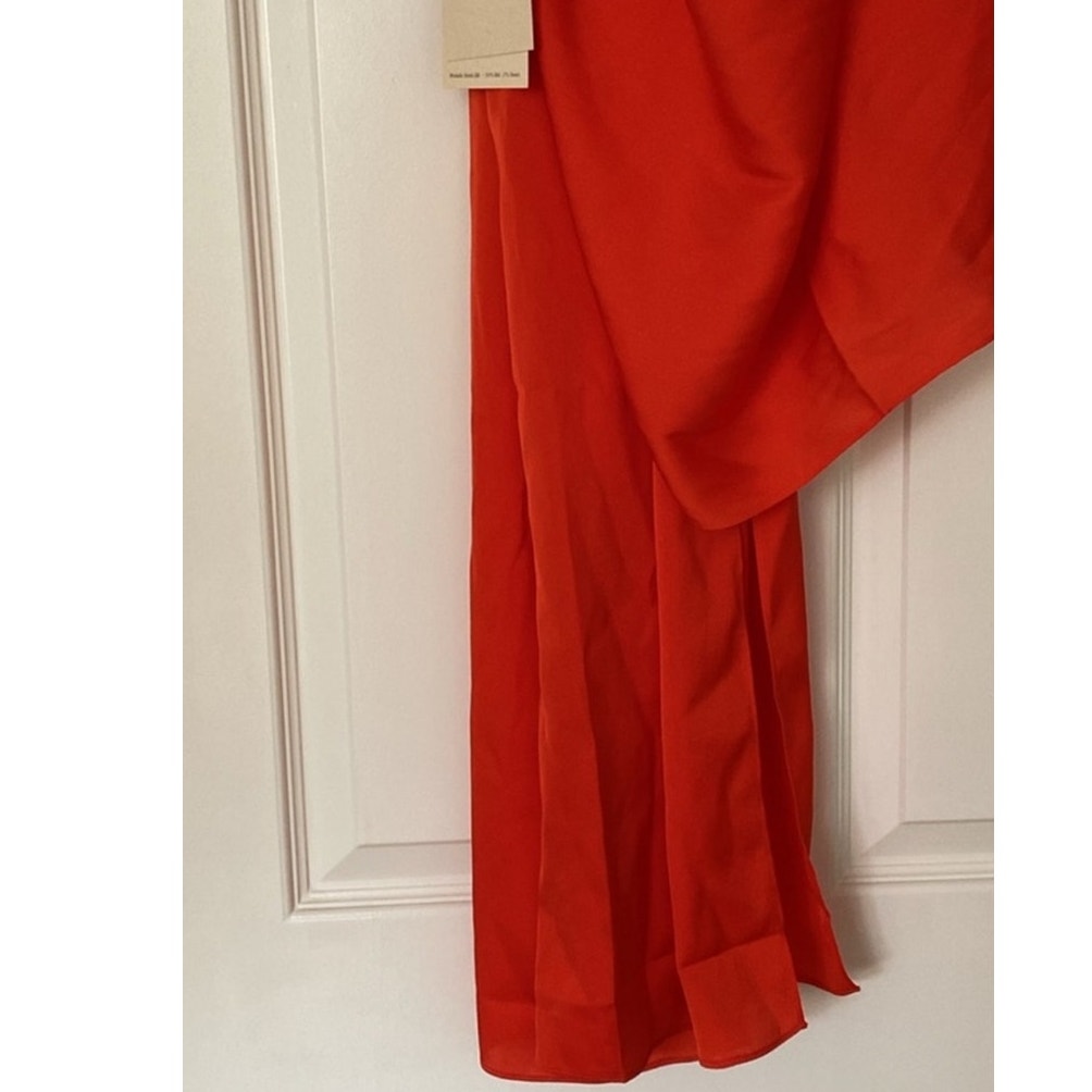 New FREE PEOPLE Puna Pondy Pants Set by Nouvelle Silk95Five $620 XS Red