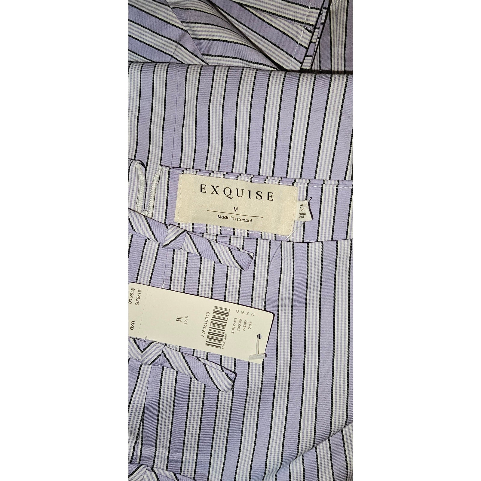 Anthropologie Exquise High-Neck Bow Mini Dress MEDIUM Lavender Anthropologie