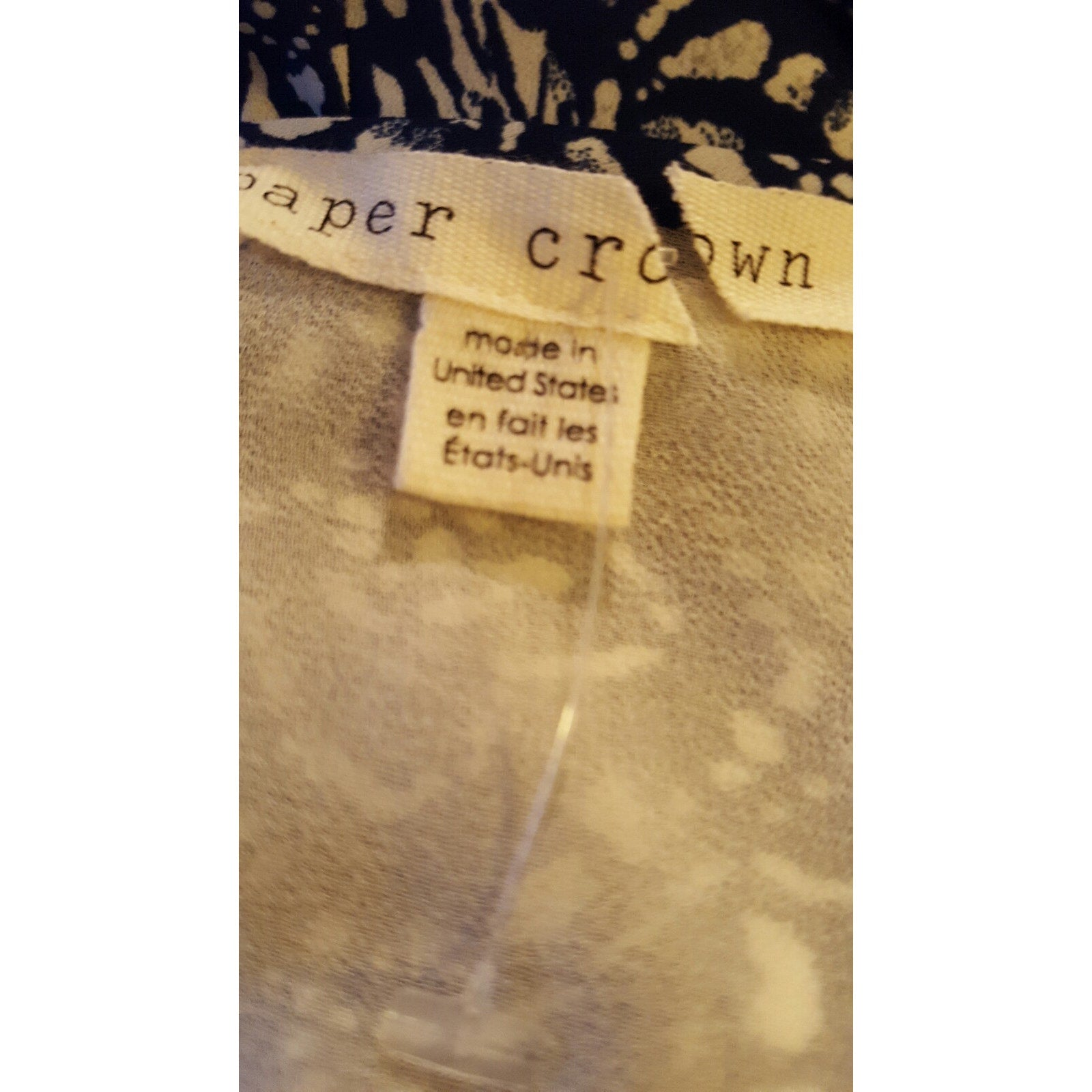 NEW Anthropologie Paper Crown Minzah Swing Dress $158 Size Small Blue