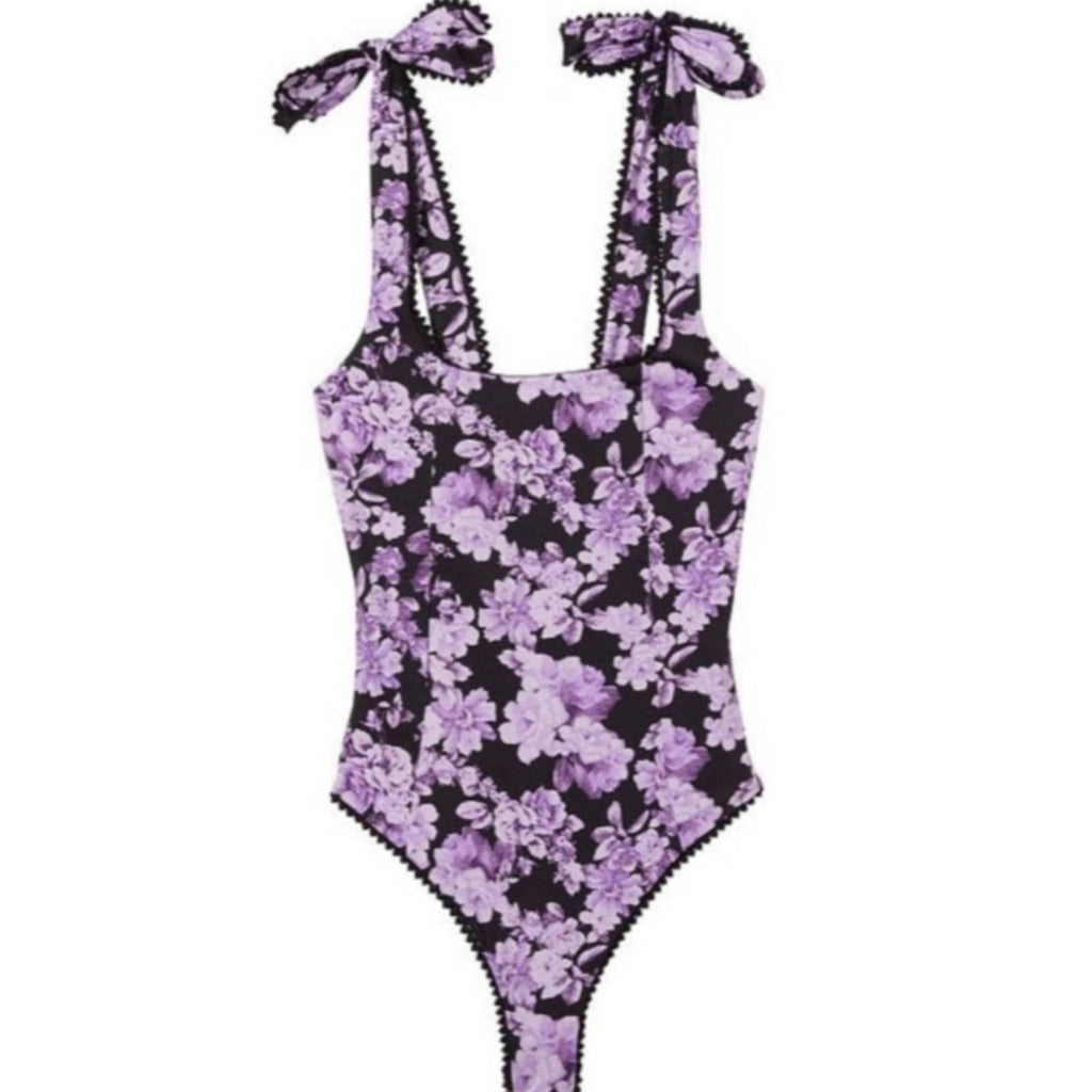 New Free People x Beach Riot Sydney One-Piece Floral Swimsuit $188 X-SMALL