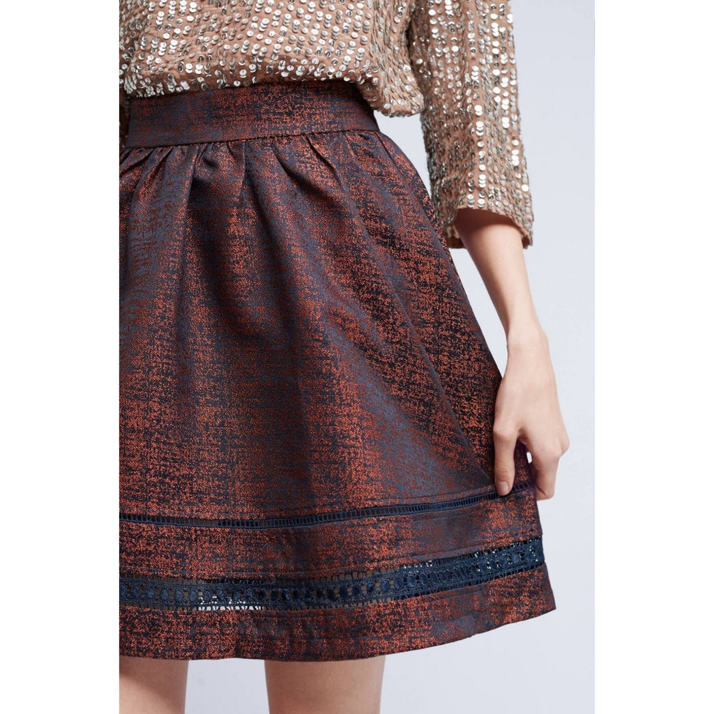 NEW Anthropologie $128 Nolanne Skirt Eri + Ali Size 4
