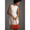 Anthropologie Lovaan Val Sleeveless Ruched Cotton-Silk Dress SIZE 12 Anthropologie