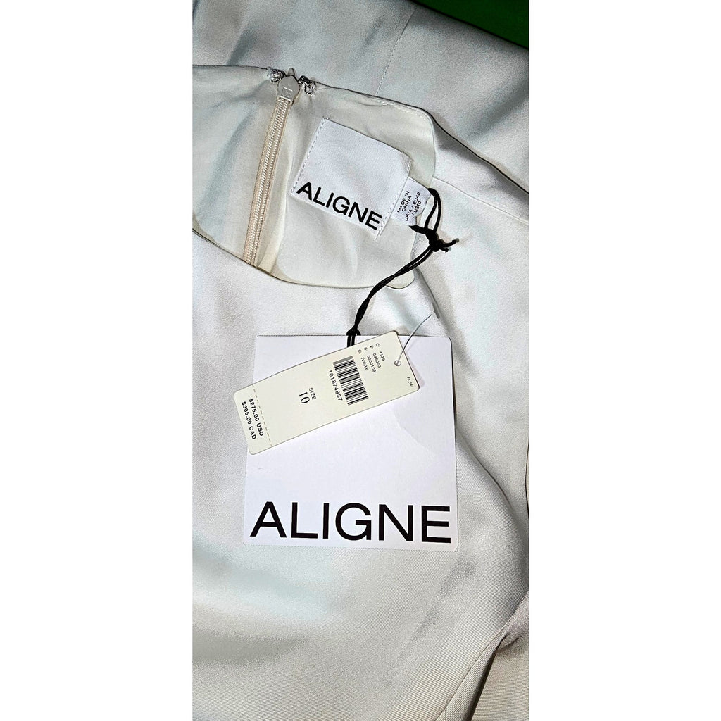 Anthropologie BHLDN ALIGNE Zane Sleeveless Sheer Skirt Maxi Dress SZ 10