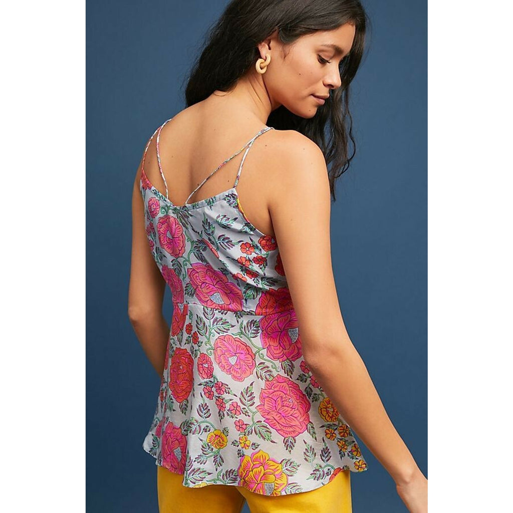 NEW Anthropologie $148 Krishna Silk Top by Anupamaa Size Small