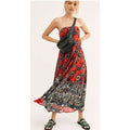 New Free People Mila Dress Size 6 Floral Boho Maxi Style Midi Cut