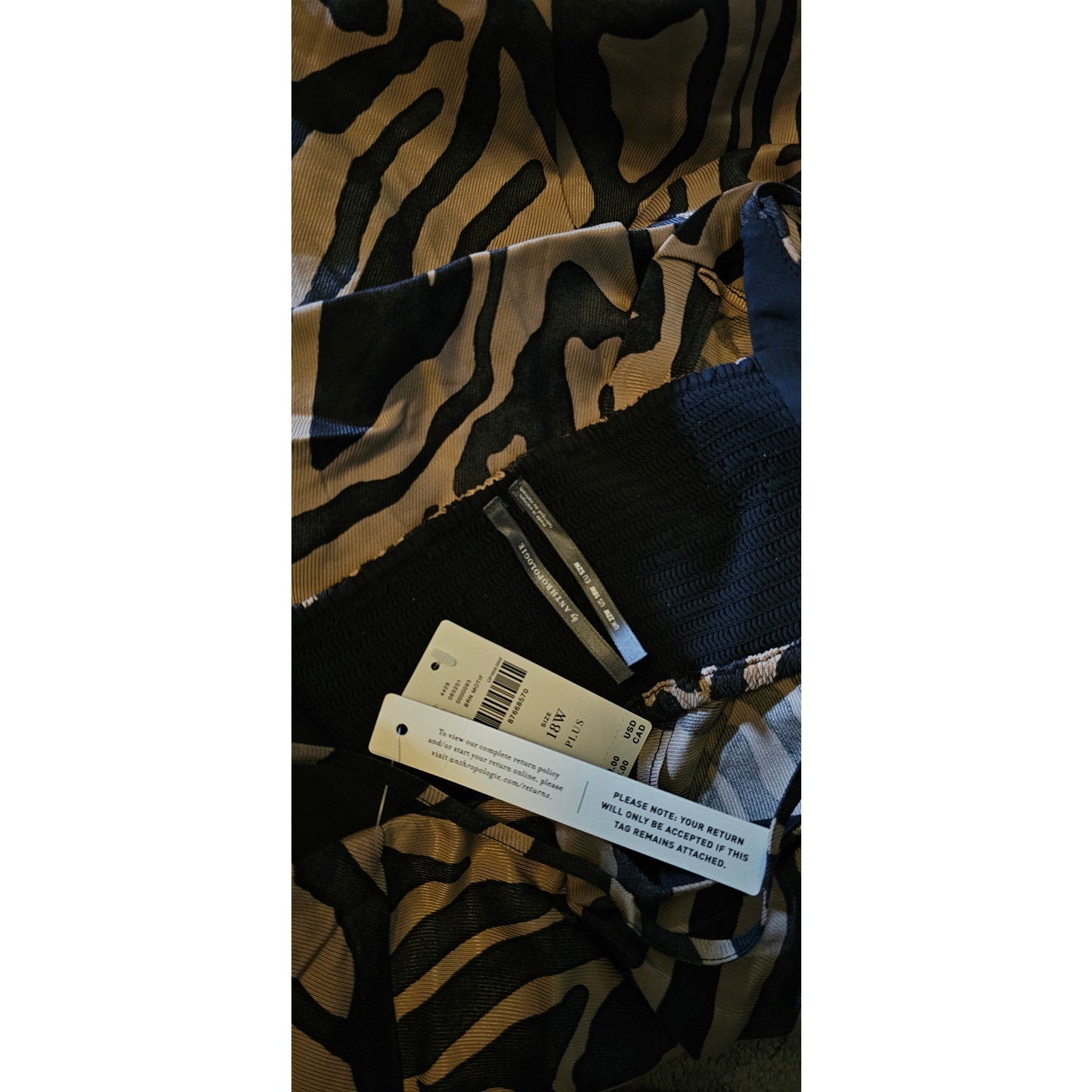 Anthropologie Sleeveless Draped-Back Asymmetrical Slip Midi Dress $168 18W
