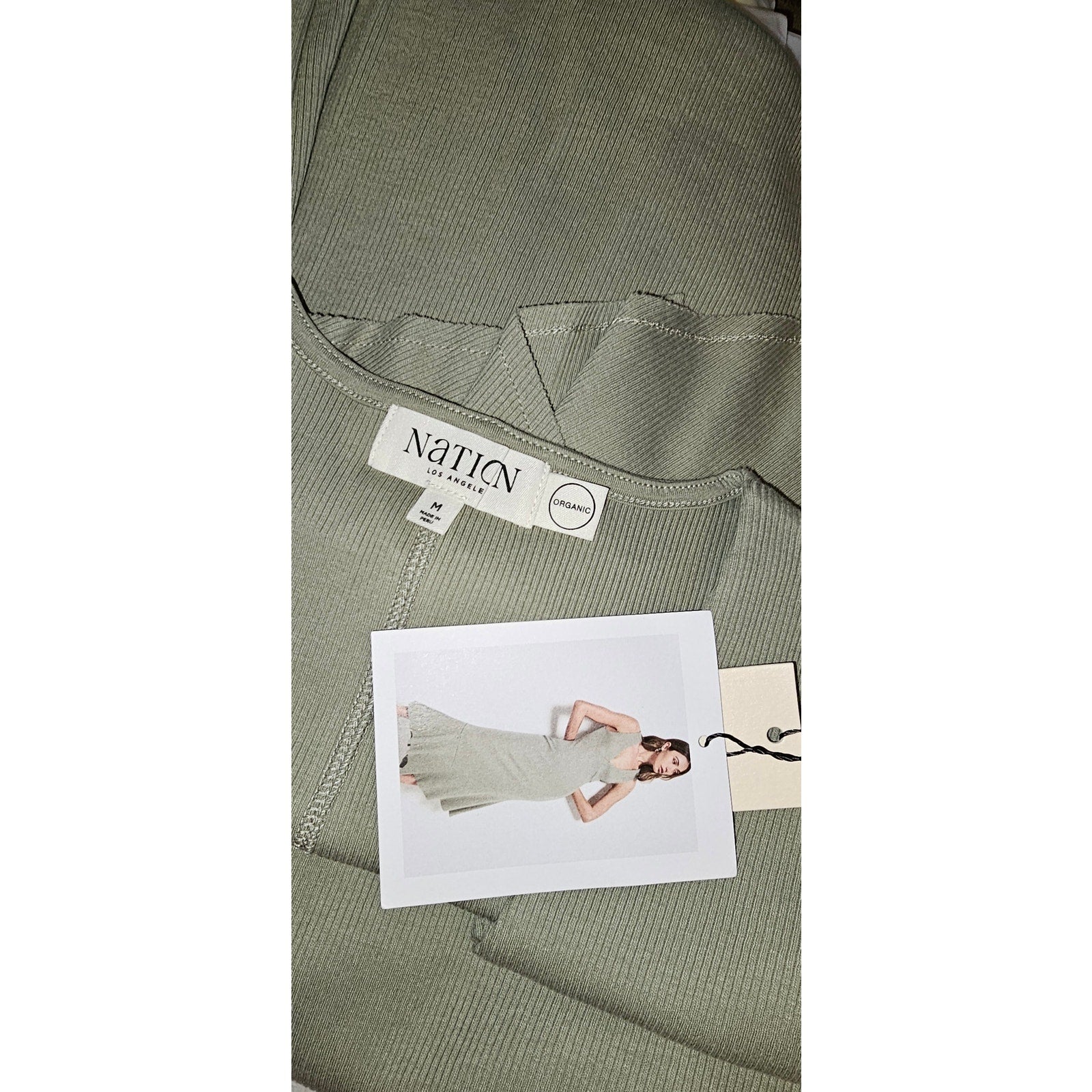 Anthropologie Camel Sleeveless V-Neck Midi Dress