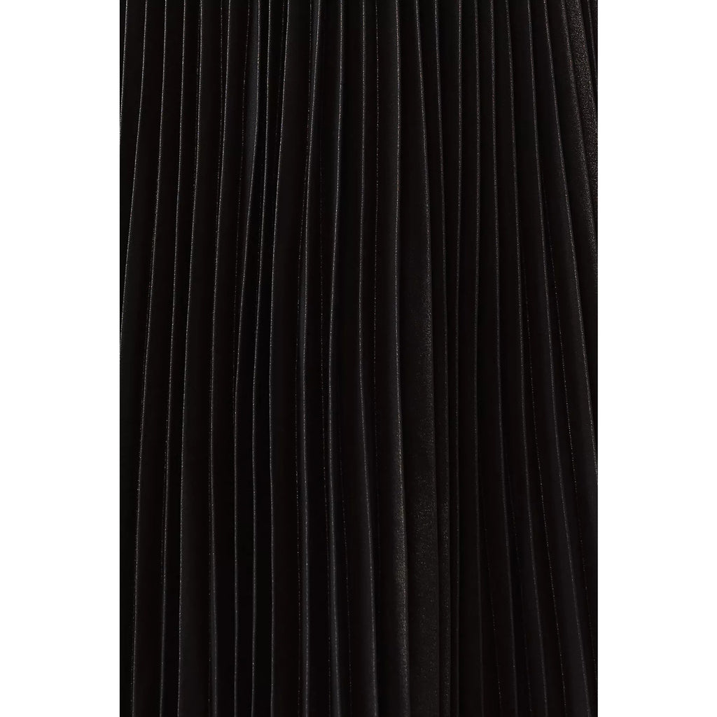 Anthropologie BHLDN Alessia Sleeveless VNeck Pleated Crepe Midi Dress $248 M Anthropologie