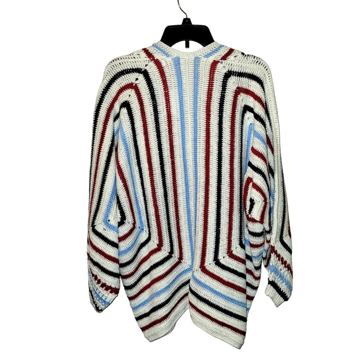 Catarina Mina Handmade Striped Casaco Cardigan