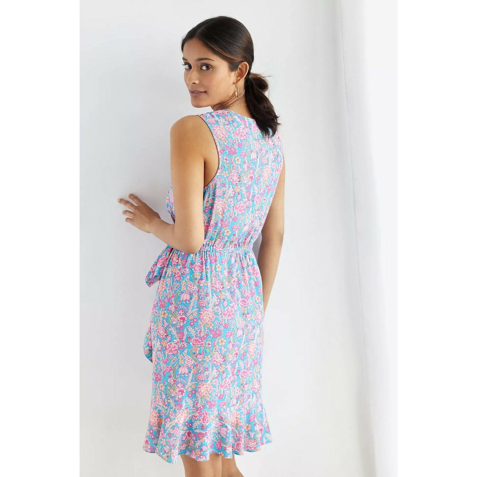 NEW Anthropologie $198 Plenty by Tracy Reese Floral Mini Dress Size Small