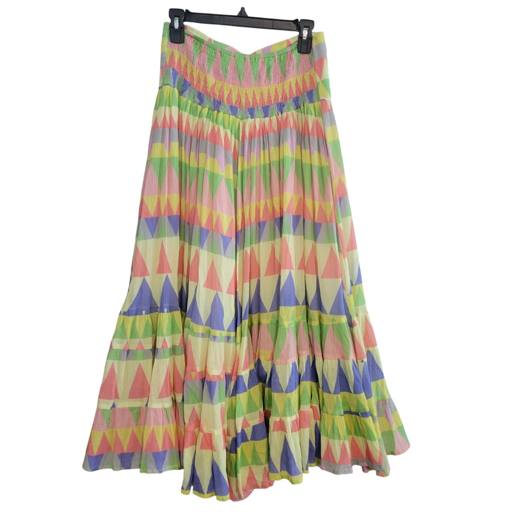 New Anthropologie Place Nationale Halter Dress Size 1 / XS Smocked Lace-up