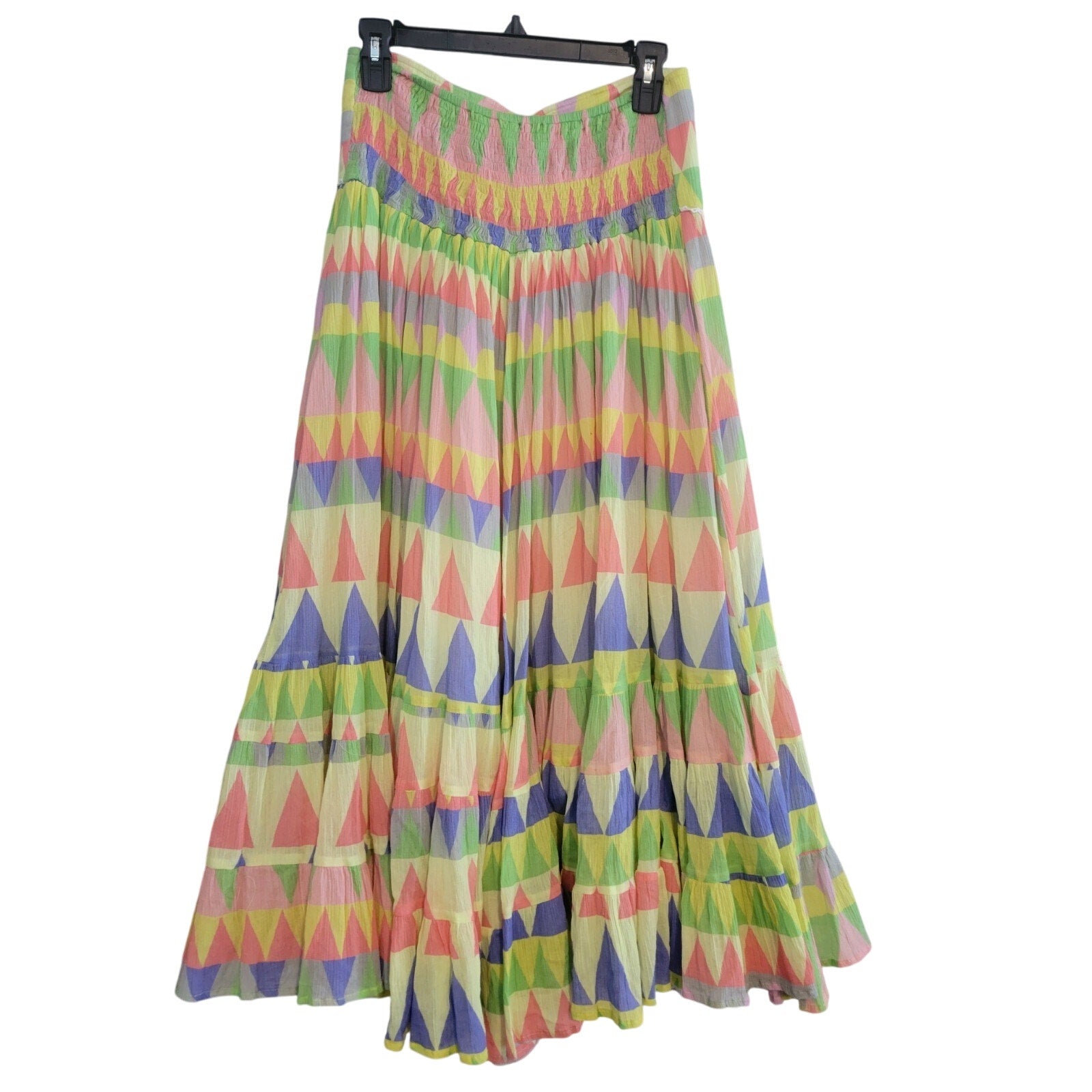 New Anthropologie Place Nationale Halter Dress Size 1 / XS Smocked Lace-up