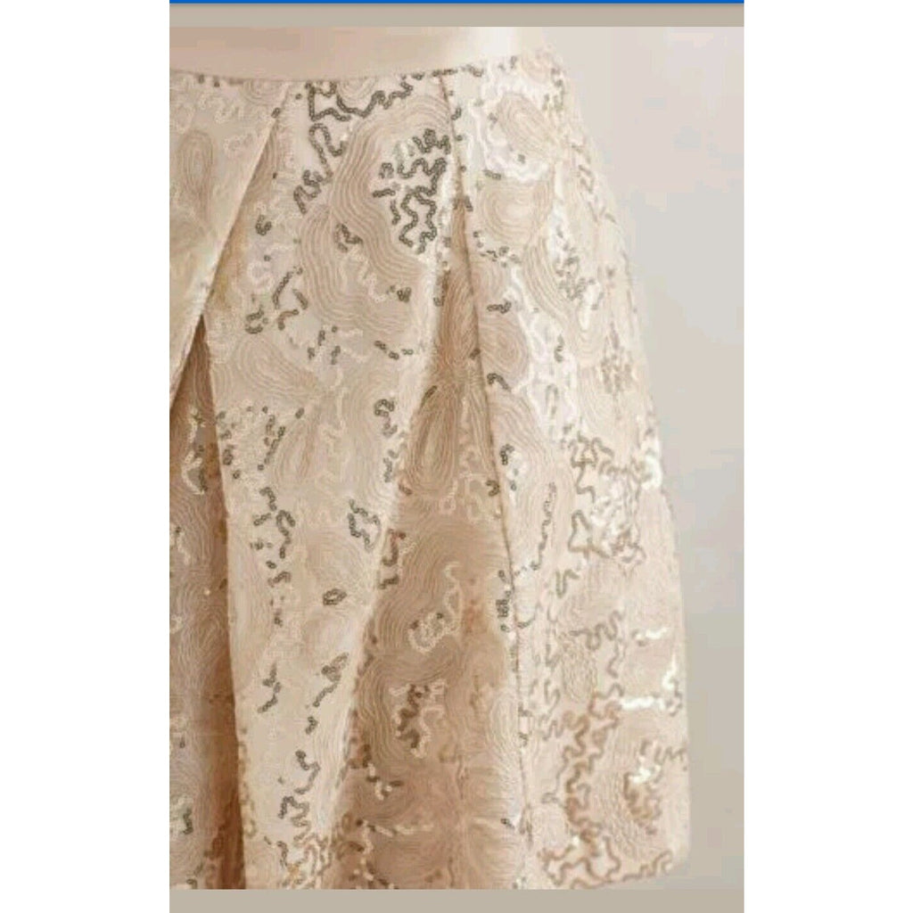 New Anthropologie Sequins Mezza Mini Skirt by Plenty by Tracy Reese $228 Size 12