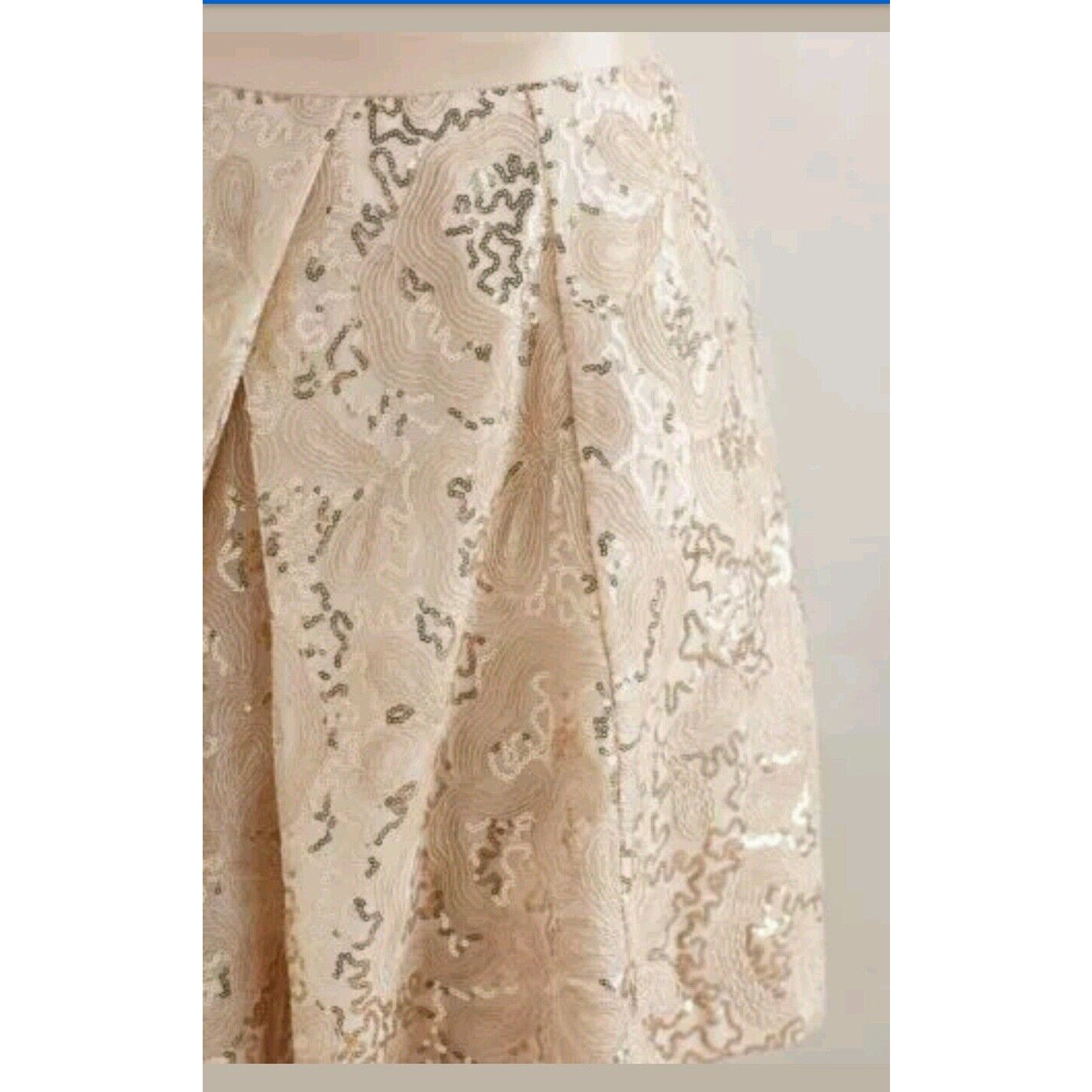 New Anthropologie Sequins Mezza Mini Skirt by Plenty by Tracy Reese $228 Size 12