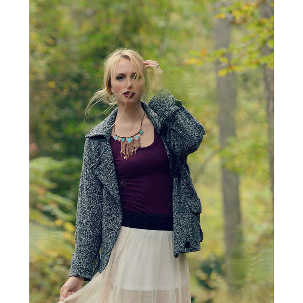 NEW Free People Slouchy Moto Jacket Black Combo Size XS Double Breasted Buttons