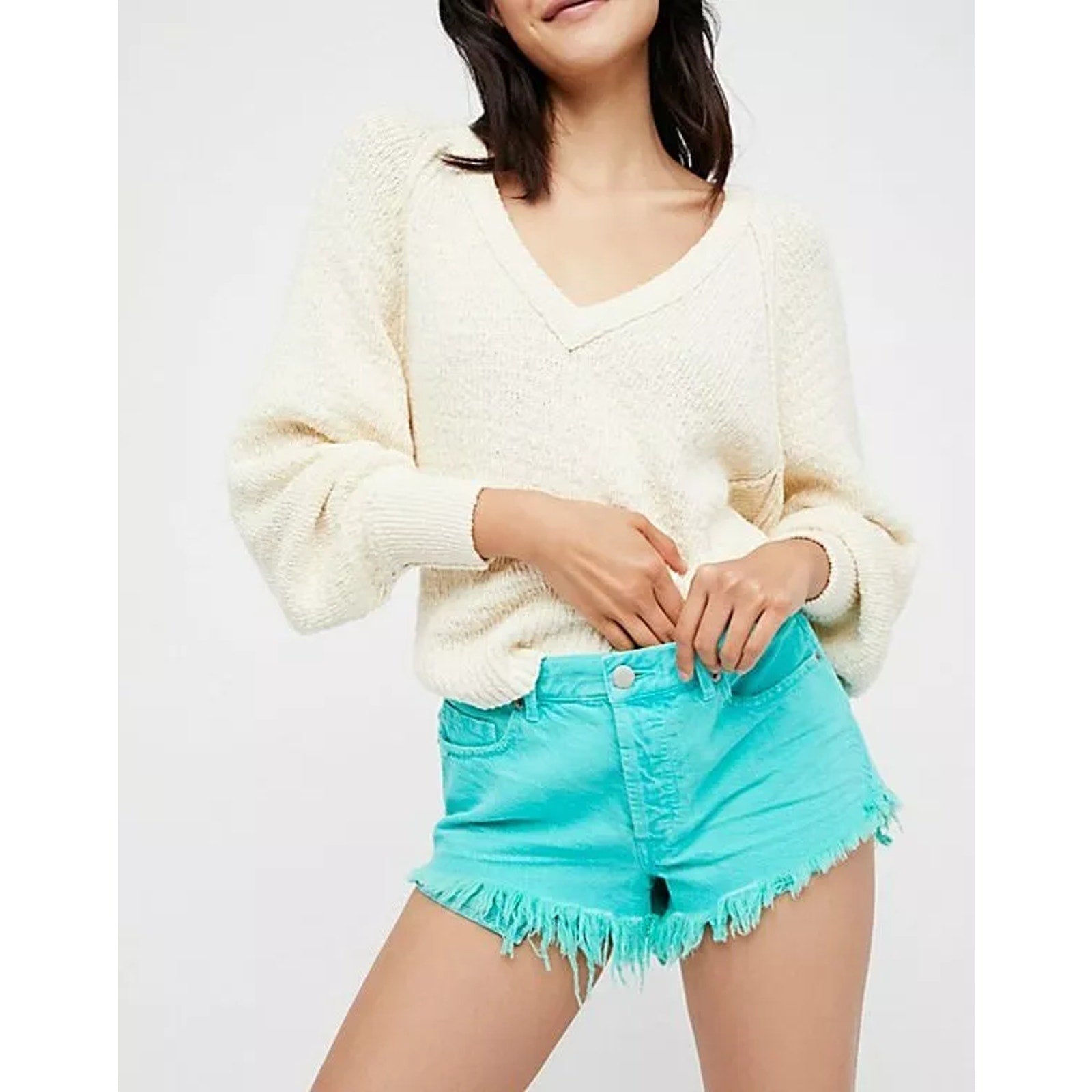 New We The Free Soft & Relaxed Cut Off Shorts