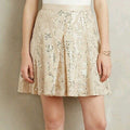 New Anthropologie Sequins Mezza Mini Skirt by Plenty by Tracy Reese $228 Size 12