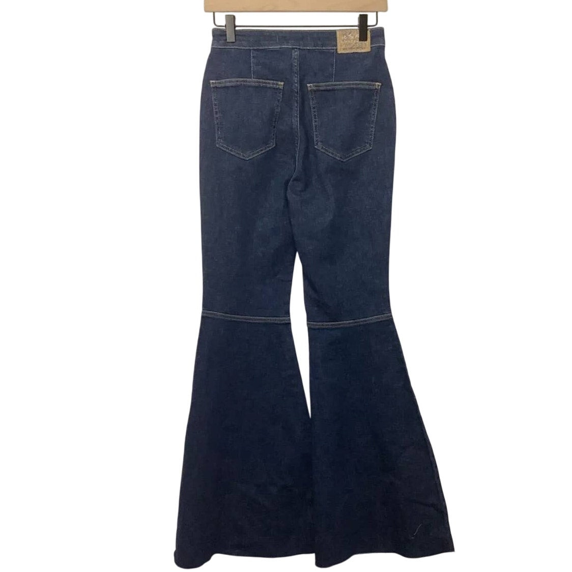 New Free People WTF Just Float On CBD Flare Jeans SIZE 26 Regular $168 SIZE 26