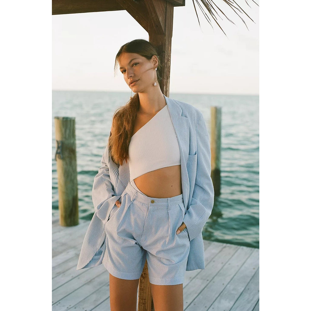Anthropologie Free People BEACH RIOT Ribbed Celine One Piece X-SMALL Free People