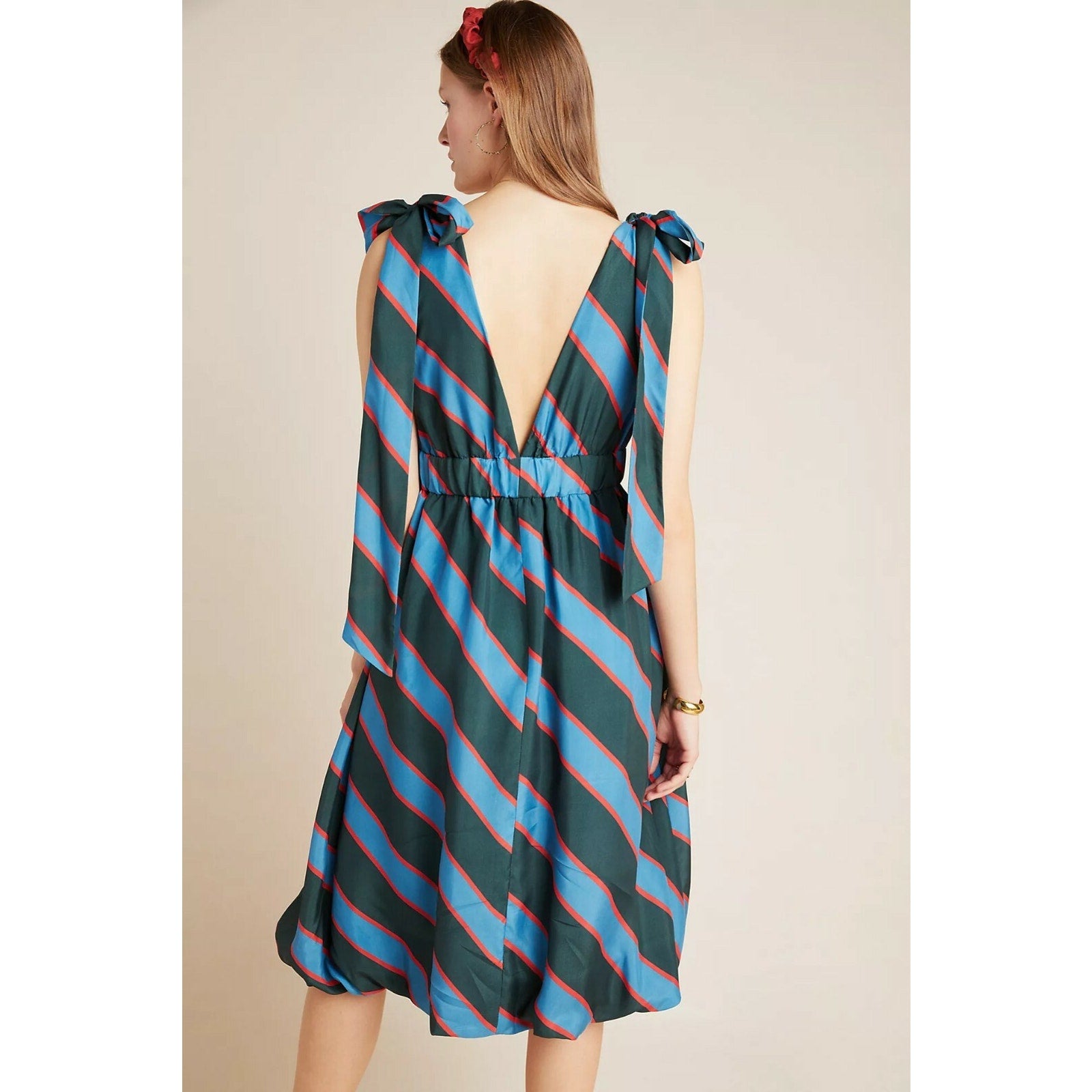 NEW Anthropologie Monaco Midi Dress Hope For Flowers By Tracy Reese $340 Size 4
