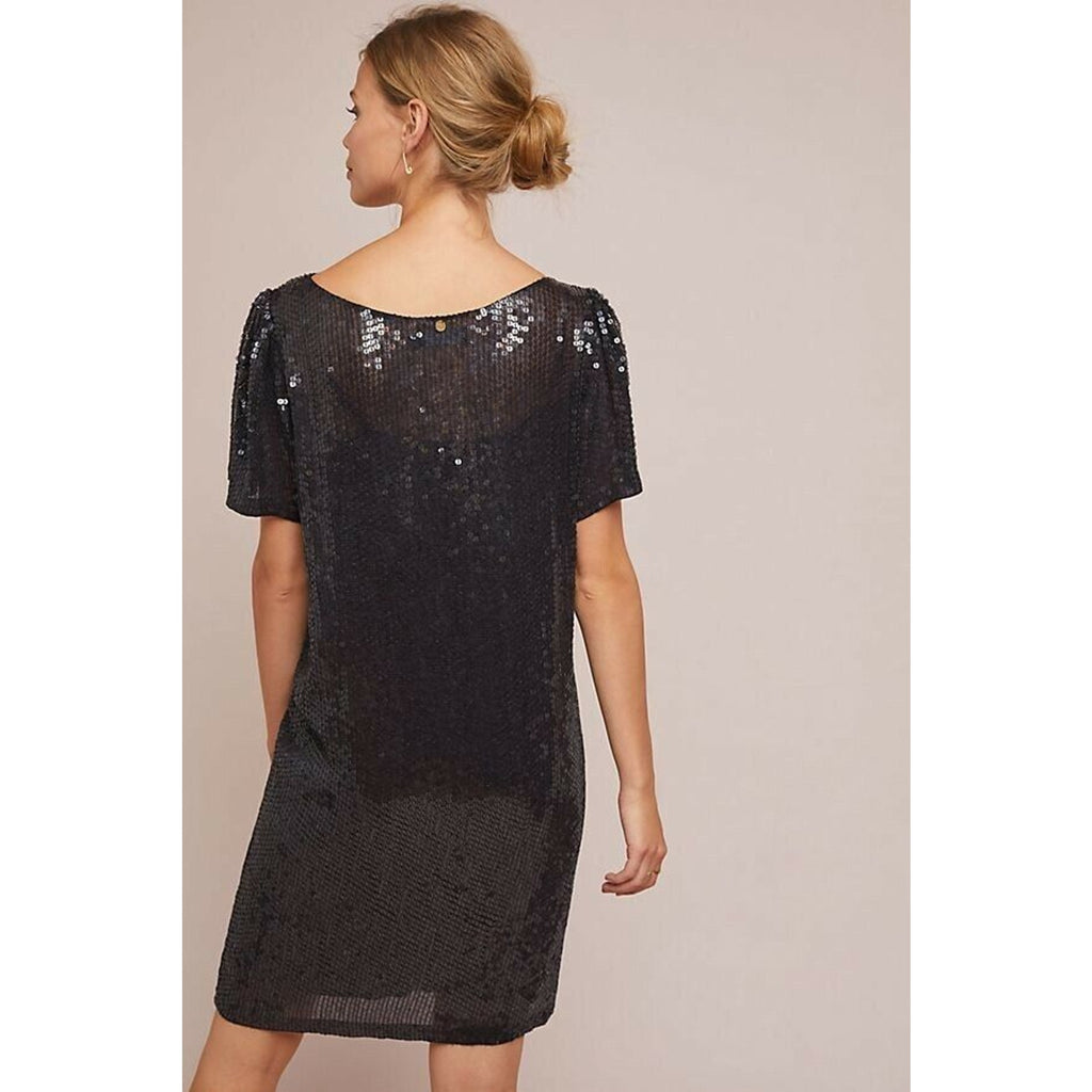 New Anthropologie Antik Batik Selima Sequin Mini Dress $435 SMALL