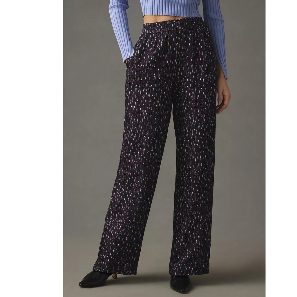Nwt Anthropologie x Scotch & Soda Gia Wide-Leg Trousers $178 M/30 US 8/10