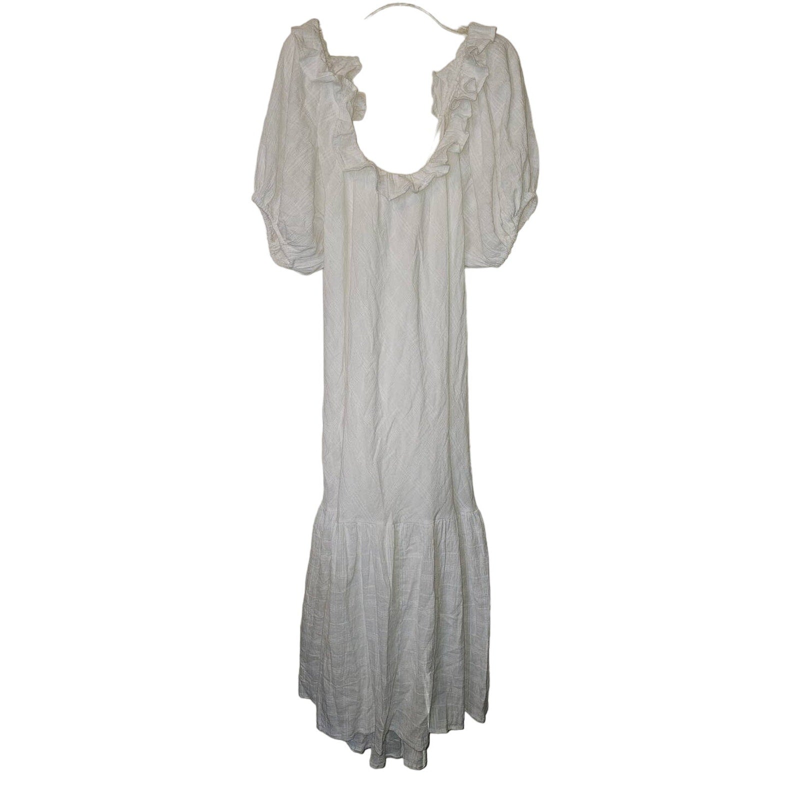 New Free People Kaylyn Midi Dress Free-est $108 SMALL Ivory