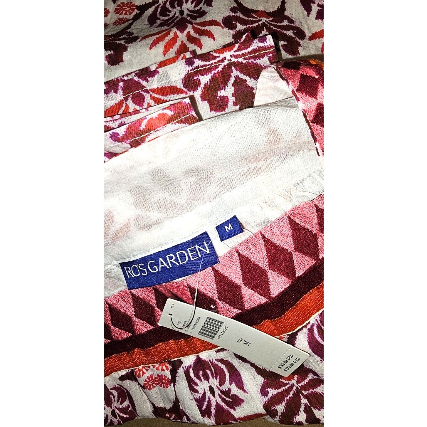 Anthropologie Cotton Square-Neck Maxi Dress