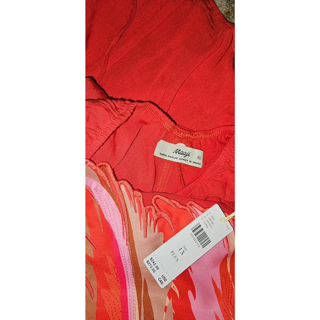 Anthropologie Maaji Boho Sunrise Owen Midi Dress