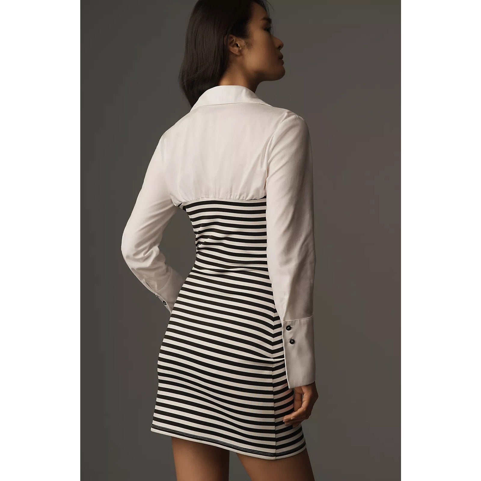 Anthropologie Maeve Fitted Twofer Mini Dress