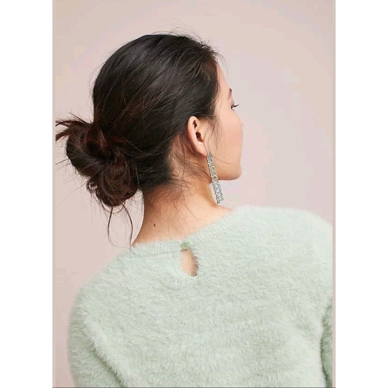 Anthropologie Aubade Fuzzy Pullover Sweater