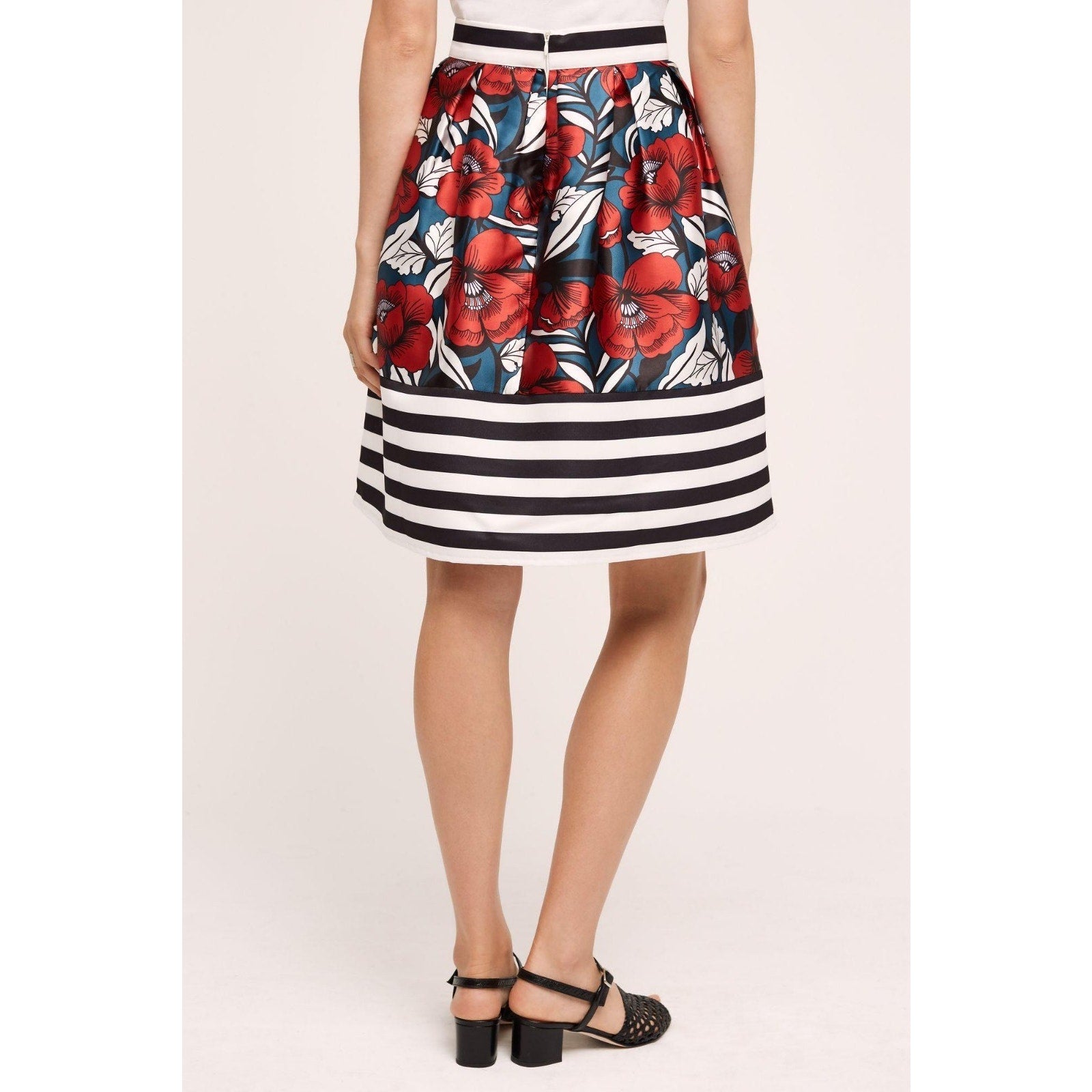 New Anthropologie Ella Mara Floral Mini Skirt Size 6