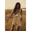 Anthropologie Pilcro Camo Overalls Romper $118 X-SMALL Green
