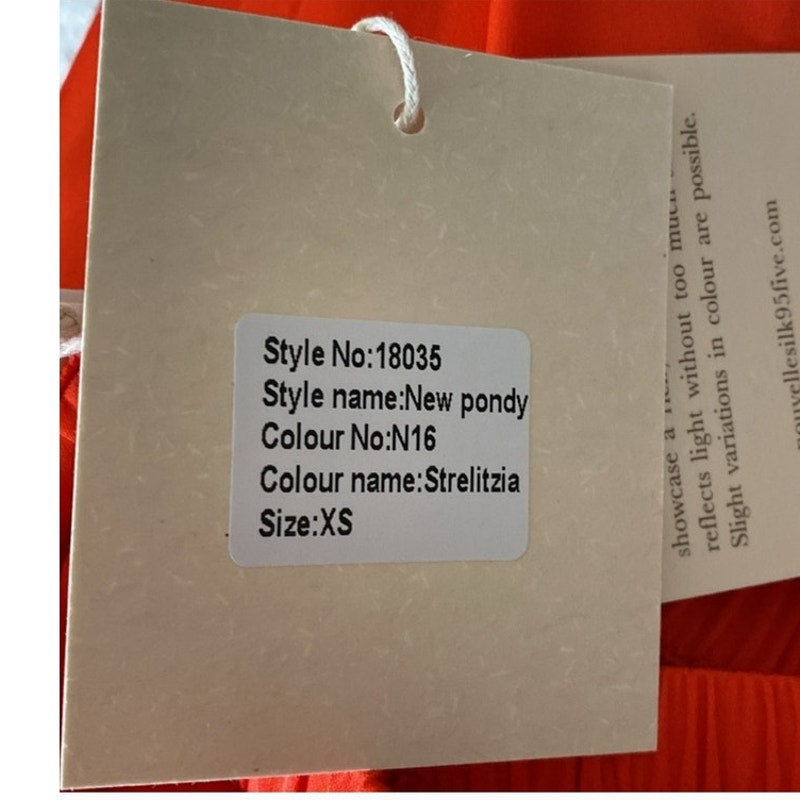 New FREE PEOPLE Puna Pondy Pants Set by Nouvelle Silk95Five $620 XS Red