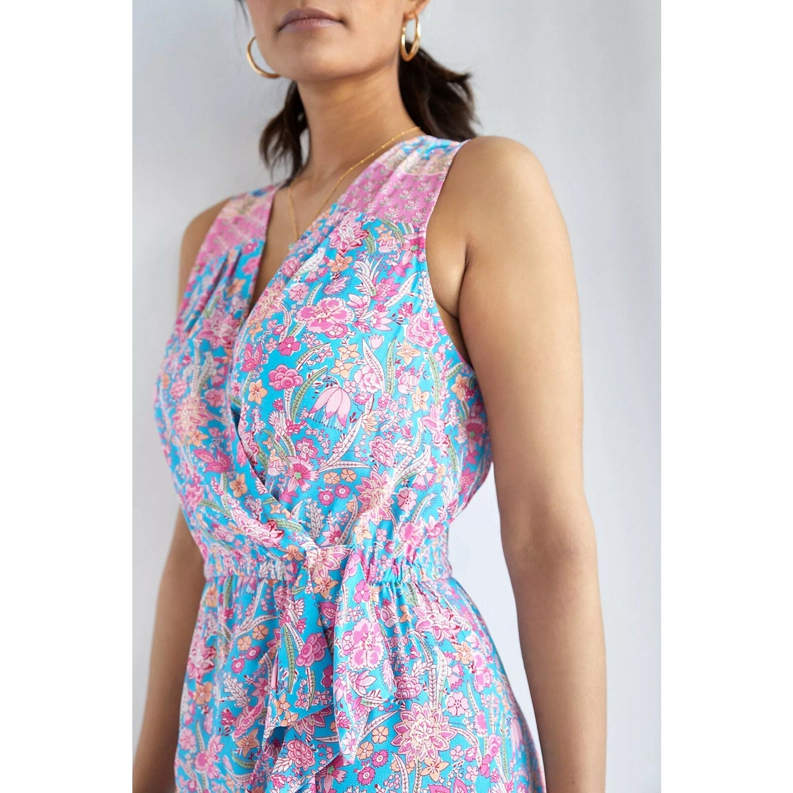 NEW Anthropologie $198 Plenty by Tracy Reese Floral Mini Dress Size Small